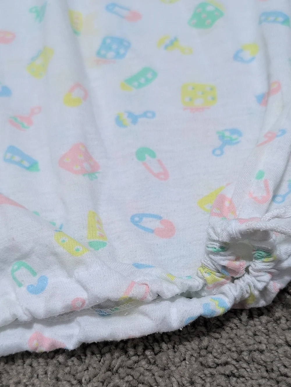 Vintage Carter's Newborn Sleeper Cinch Bottom Made In USA